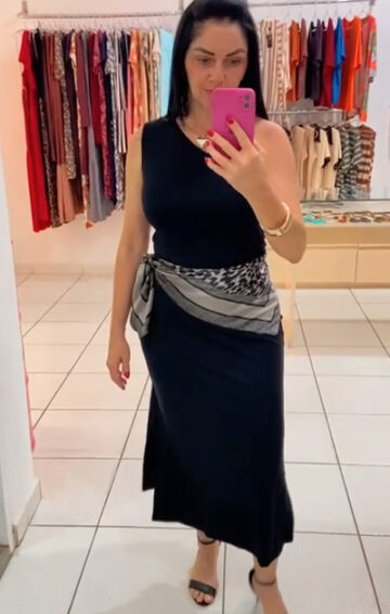 Vestido nula manga Vitória