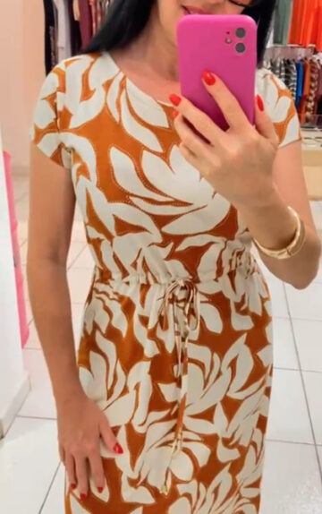 Vestido Longuete Marta estampado