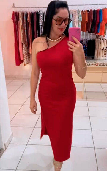 Vestido nula manga Carol