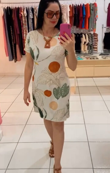 Vestido Estampado Larissa