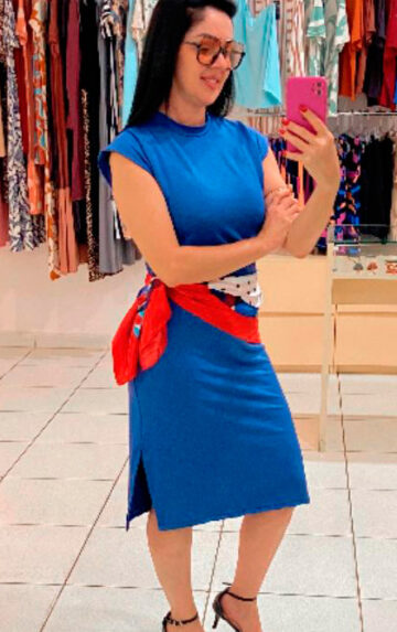 Vestido Muscle Tee Júlia